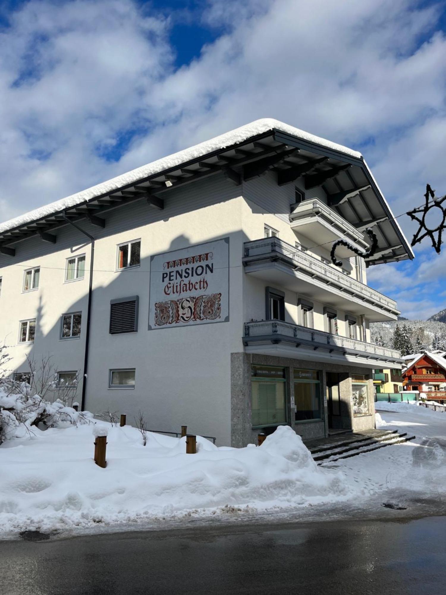Pension Elisabeth Russbach am Pass Gschütt Dış mekan fotoğraf